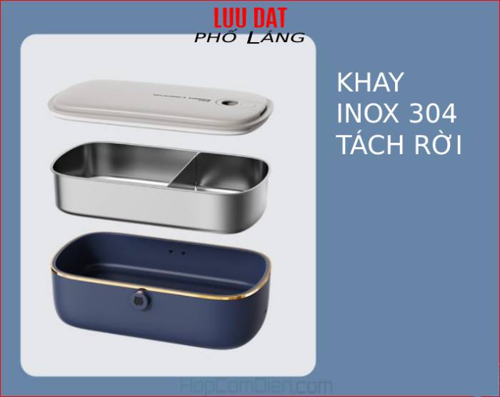 Hộp cơm cắm điện tự hâm nóng Bear DFH-P09D1