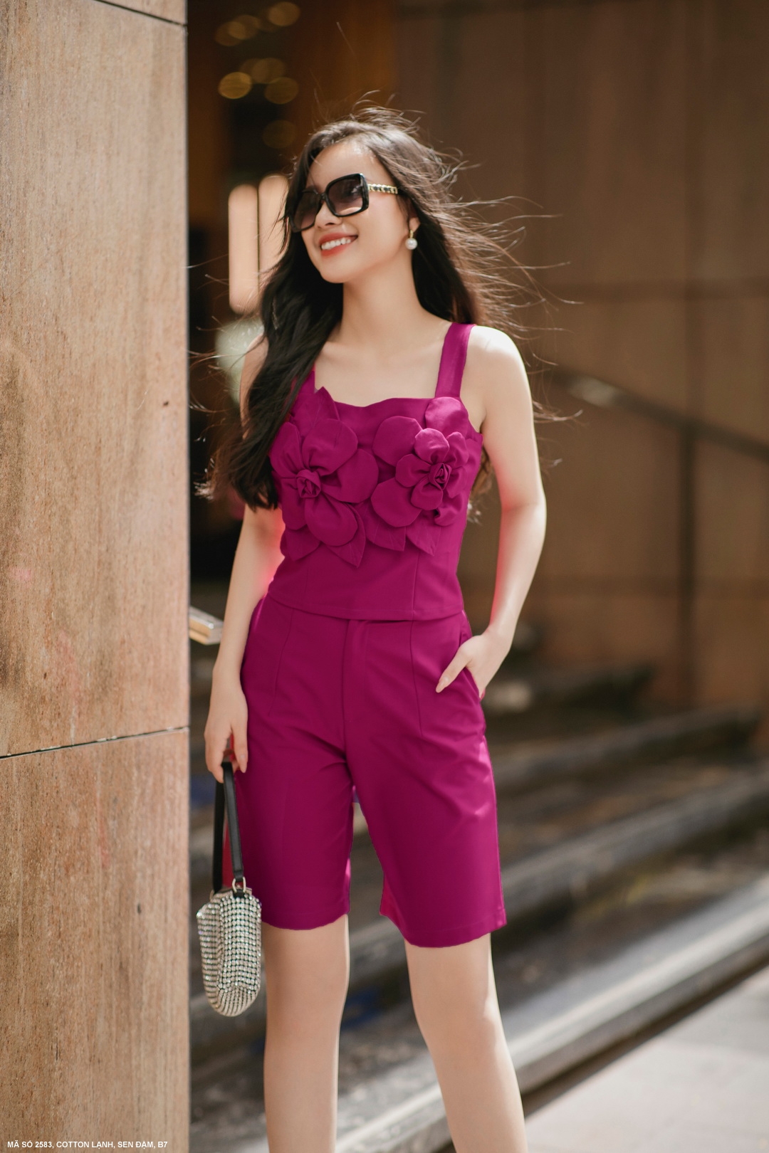 MyDu Shop |  MS 2583 Set Bộ Lững Hoa NGực Độc Đáo – Phong Cách Sang Trọng