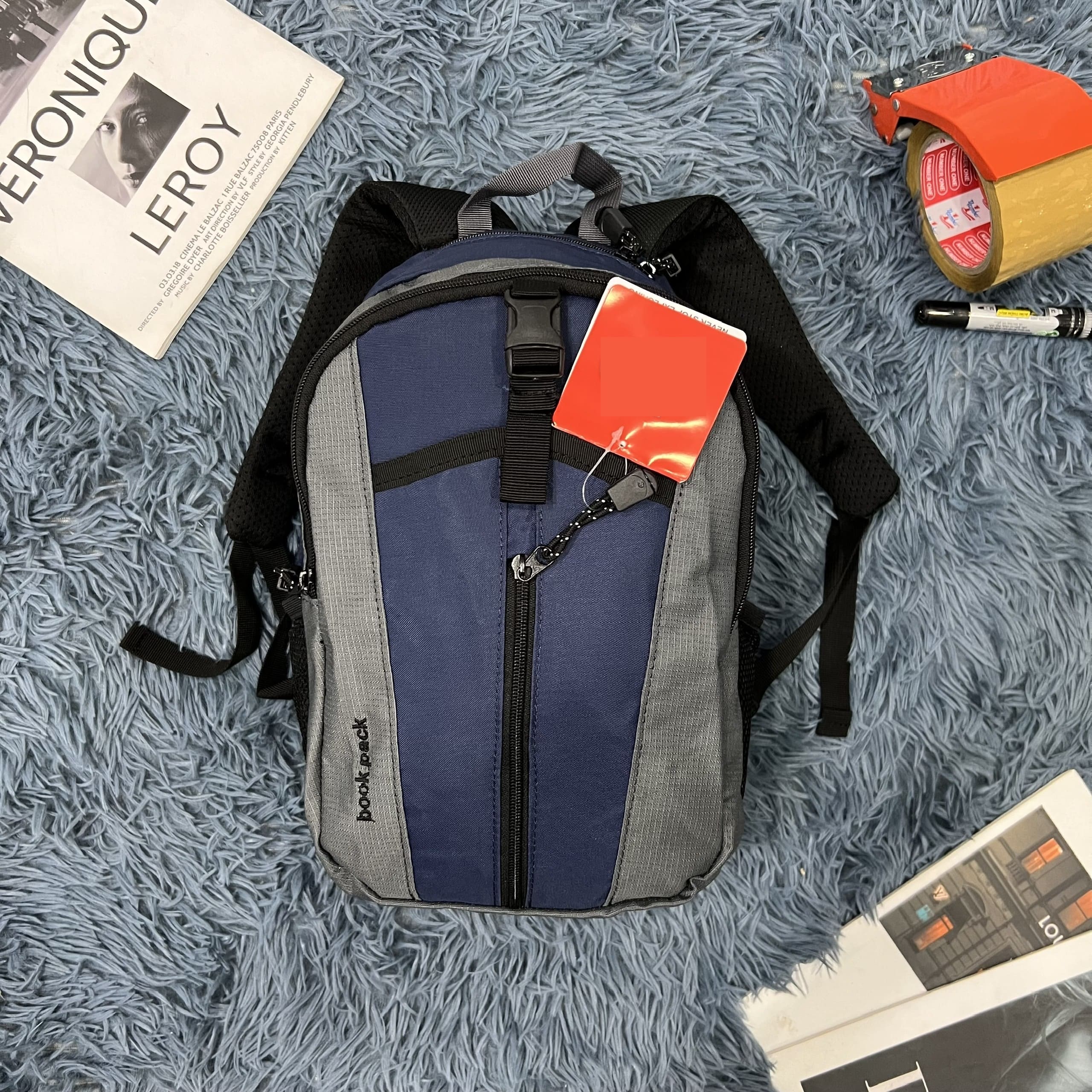 Balo du lịch đi học the north face book pack chống nước có đệm lưng