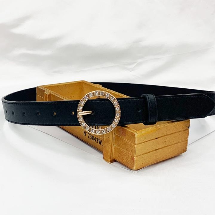 Thắt lưng nữ 3cm đính đá