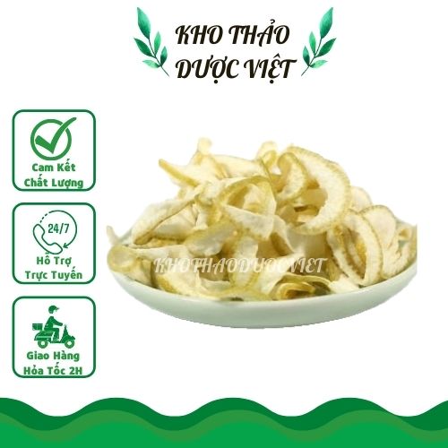 1kg vỏ bưởi sấy khô phơi nắng tự nhiên xanh thơm sạch.