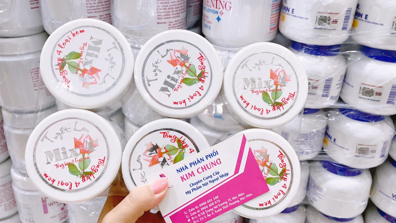 Kem Mix 4 Tuyết Lan hàng chuẩn
