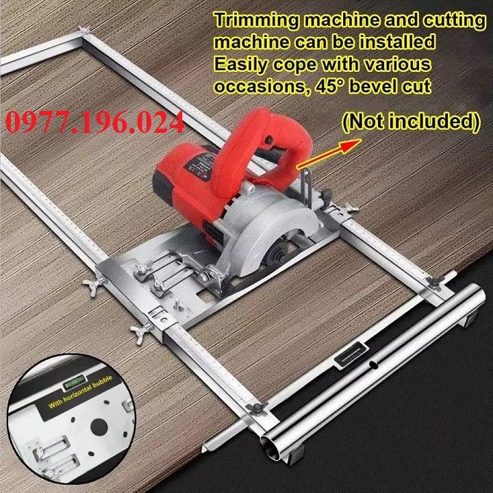 Bộ khung cử cắt ván cho máy cắt cầm tay ( Lưỡi 110mm )