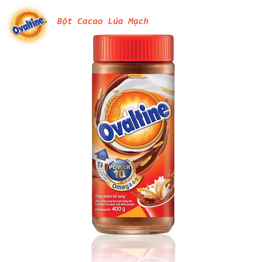 Bột Cacao Lúa Mạch Ovaltine - Hũ 400g