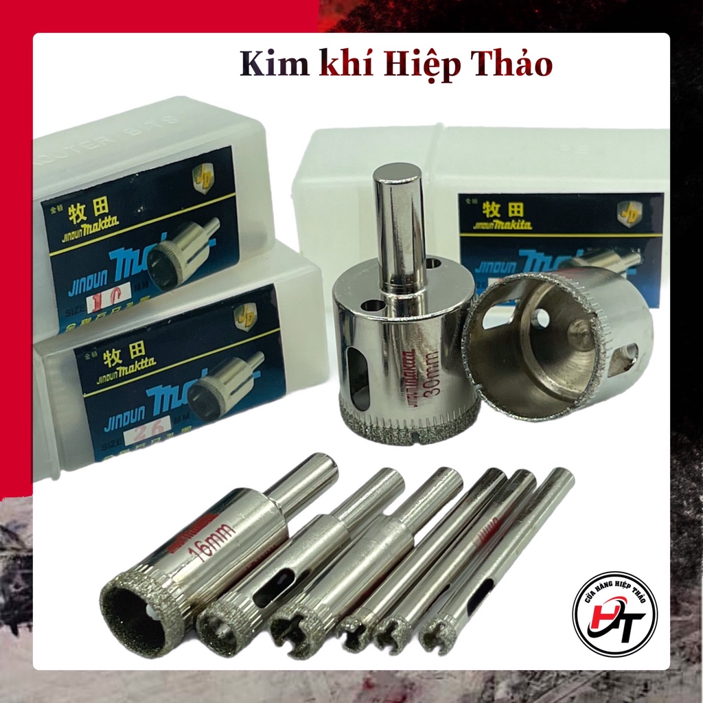 Mũi khoan kính gạch men khoan đá cứng 6mm - 30mm mkk-nho