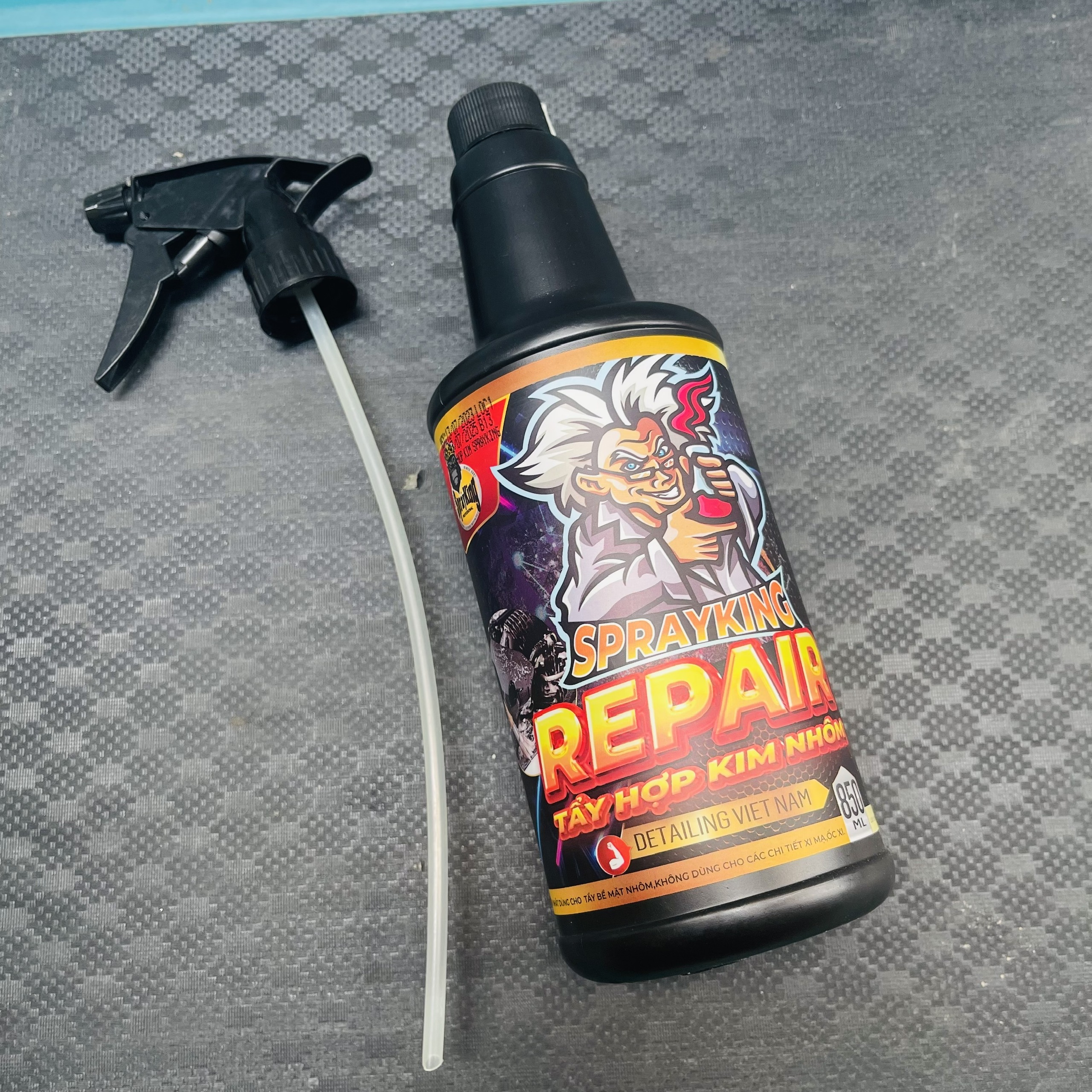 COMBO 3 Chai Xà Bông Rửa Xe Sprayking Super Wash, Tẩy Rửa Dầu Nhớt DEGREASER, Tẩy Nhôm Kim Loại Sprayking Repair