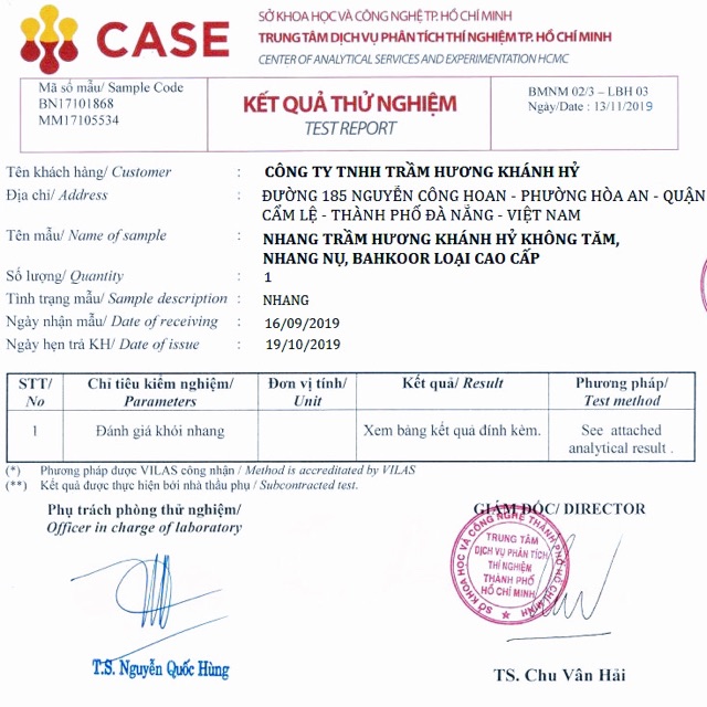 NHANG TRẦM HƯƠNG CAO CẤP 30CM
