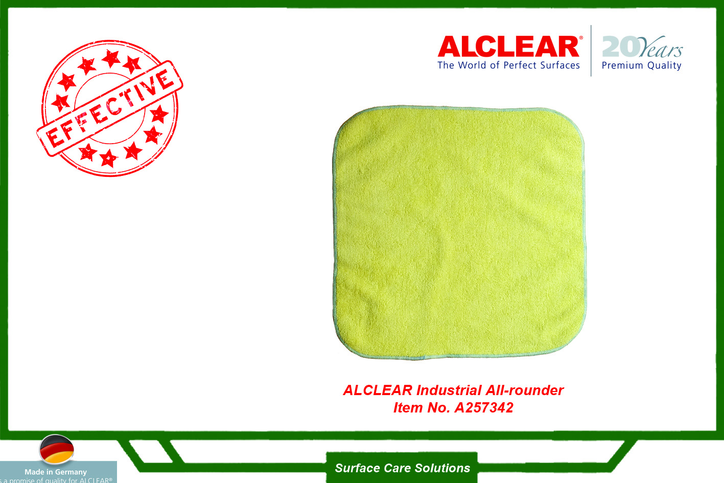 Khăn lau cao cấp ALCLEAR - GERMANY