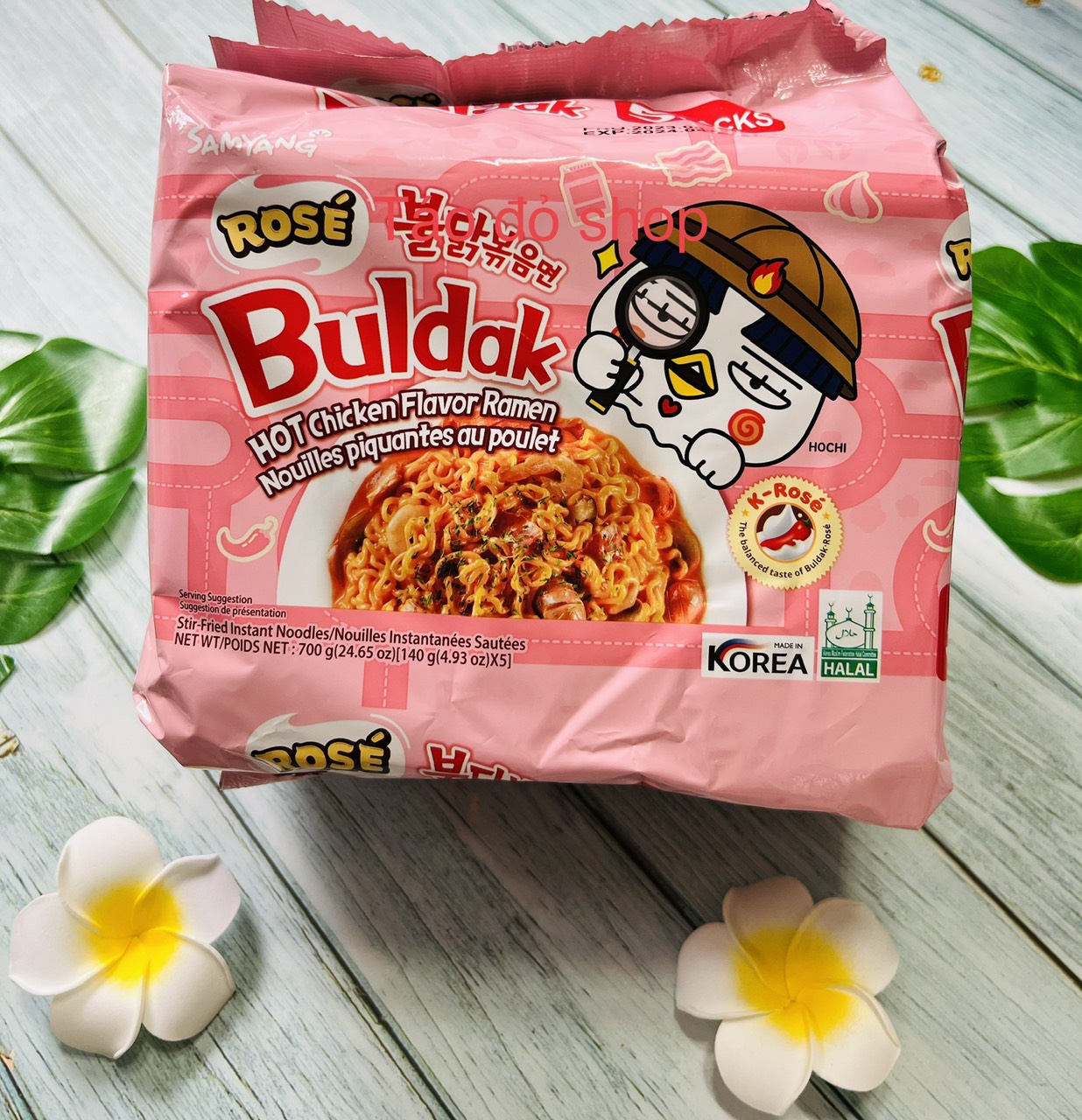(COMBO 5 gói) Mì gà cay Samyang Hàn Quốc đủ vị