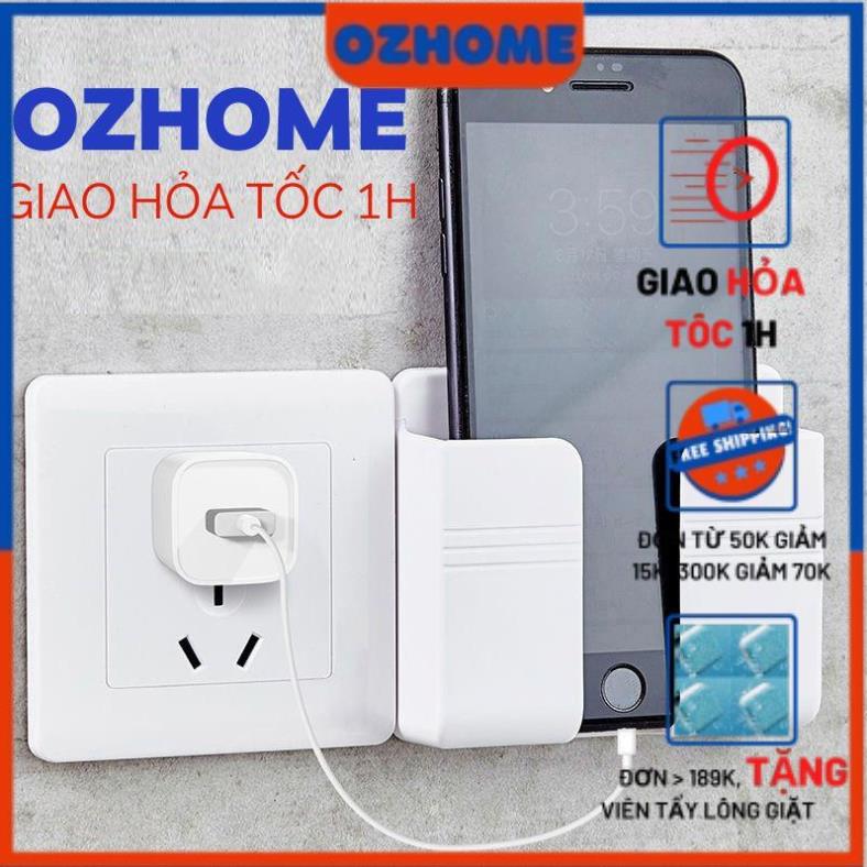 Kệ dán tường đựng điện thoại để sạc pin 50/255
