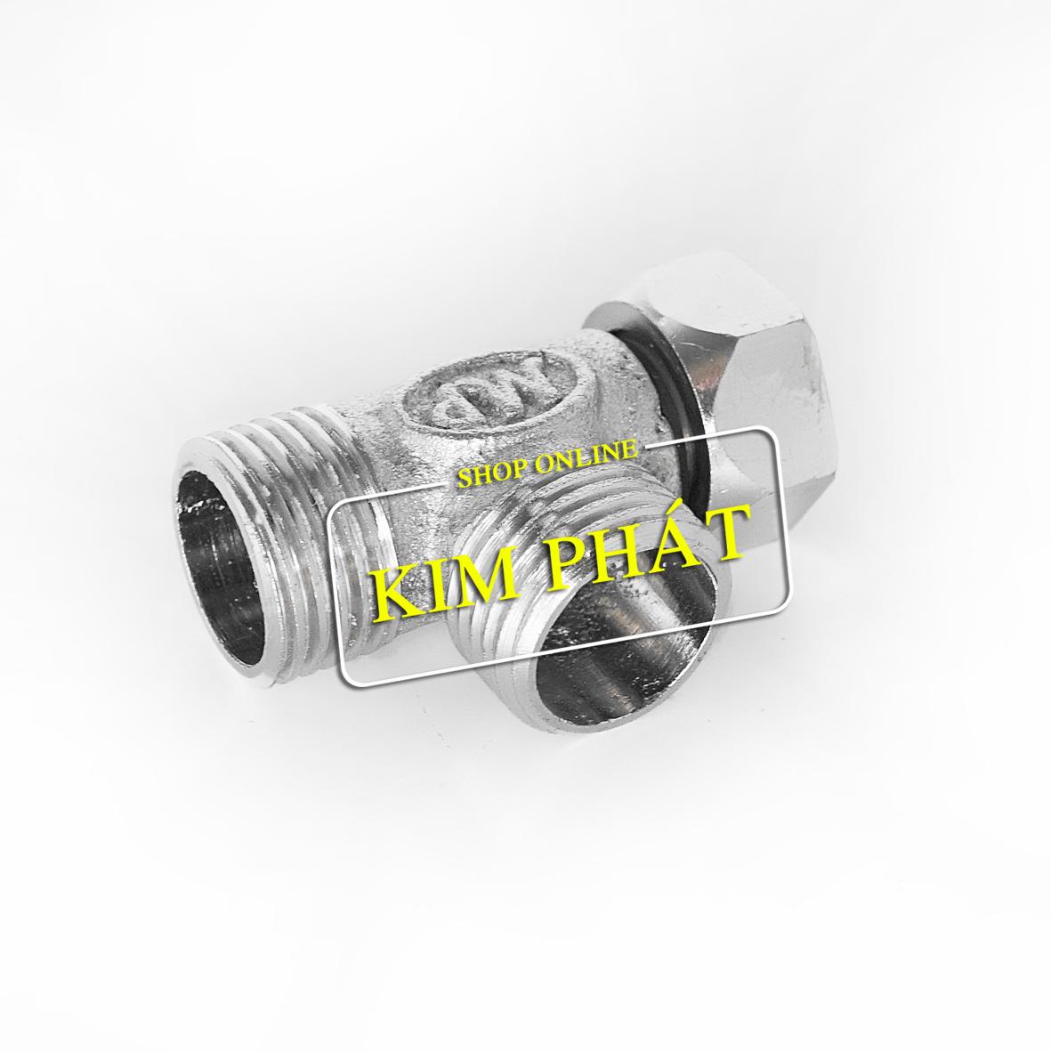 [HCM]Tê thau chia nước bồn cầu ren 21mm