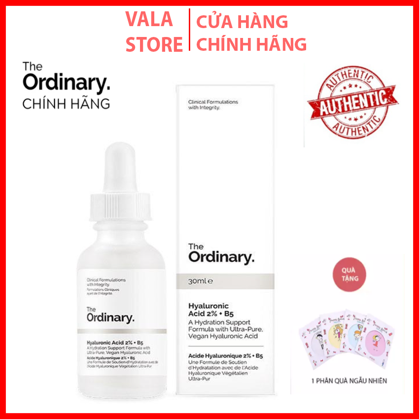 Serum The Ordinary Hyaluronic Acid 2%+ B5 Tinh Chất Cấp Ẩm Chống Lão Hoá Căng Bóng Da 30ml