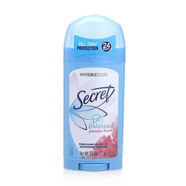 [HCM]Lăn Khử Mùi Secret (Sáp-Nữ) 73g