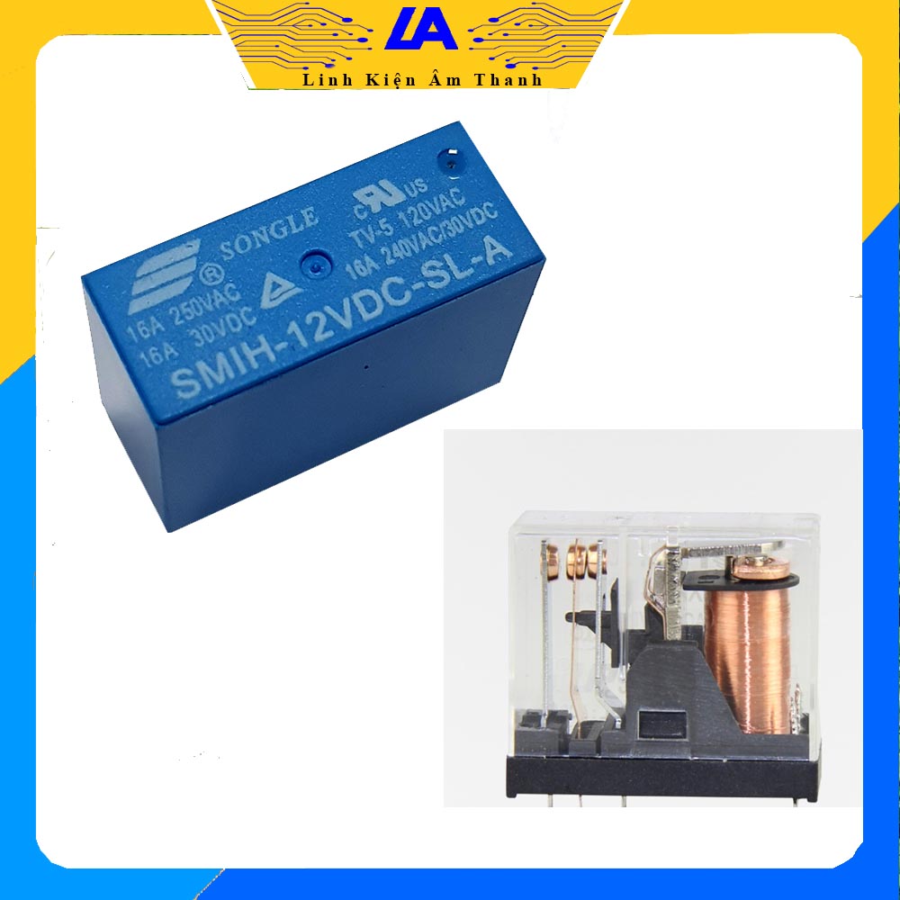 Role 6 chân role 8 chân 12v hình chữ nhật loại tốt