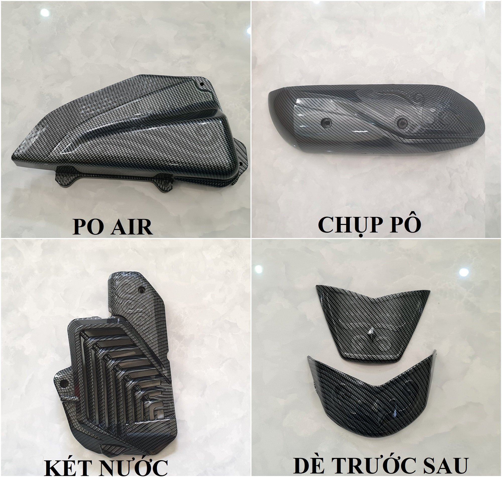 Ốp trang trí Lead 2022-2024 carbon Artistar
