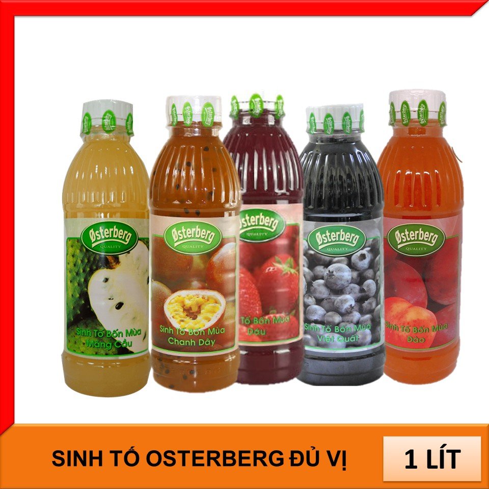 Sinh tố Osterberg Xoài - Mango Smoothie 1L (Chai)