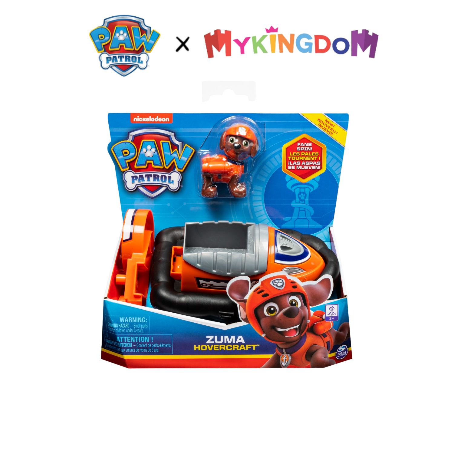Đồ chơi xe cứu hộ cơ bản paw patrol - zuma paw patrol 6069048