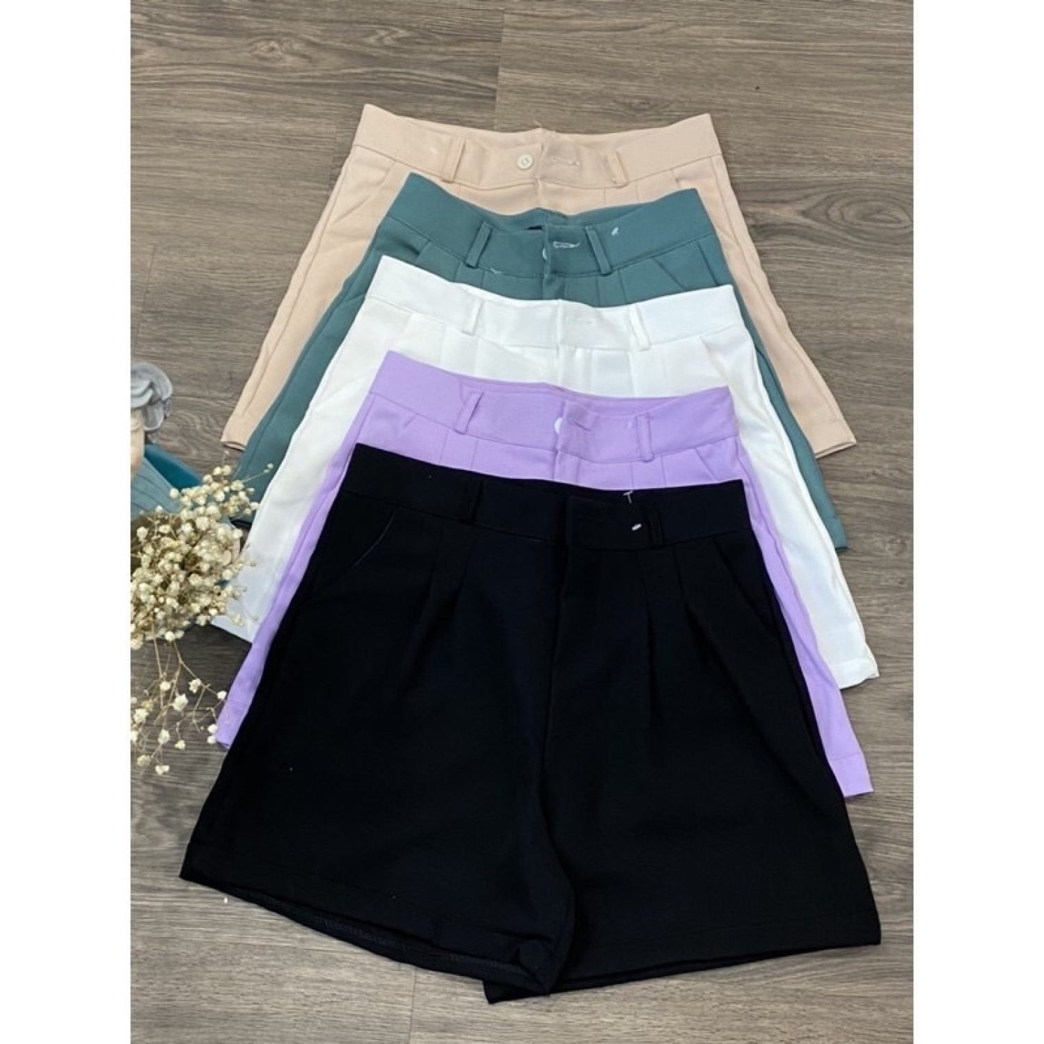 Quần Short nữ gập gấu