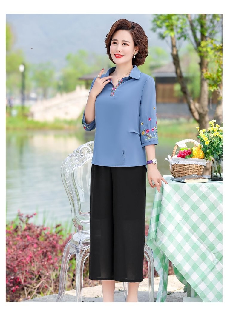 ÁO SƠ Mi thêu hoa tay- ÁO Sơ mi QC