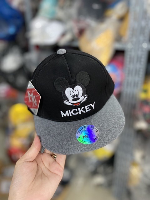 [HCM]NÓN KẾT SNAKCPACK MICKEY CHO BÉ TRAI 1T ĐẾN 5T