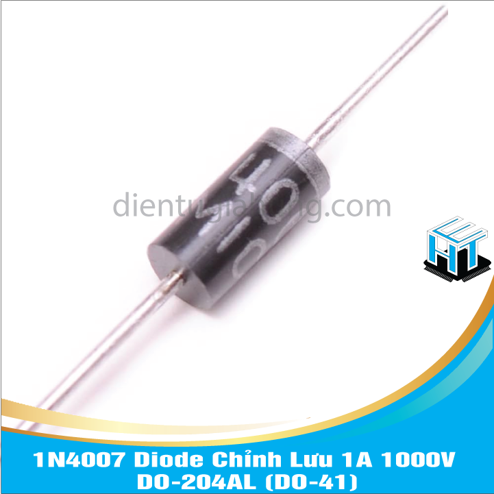 Combo 20 con 1N4007 Diode Chỉnh Lưu 1A 1000V DO-204AL (DO-41)