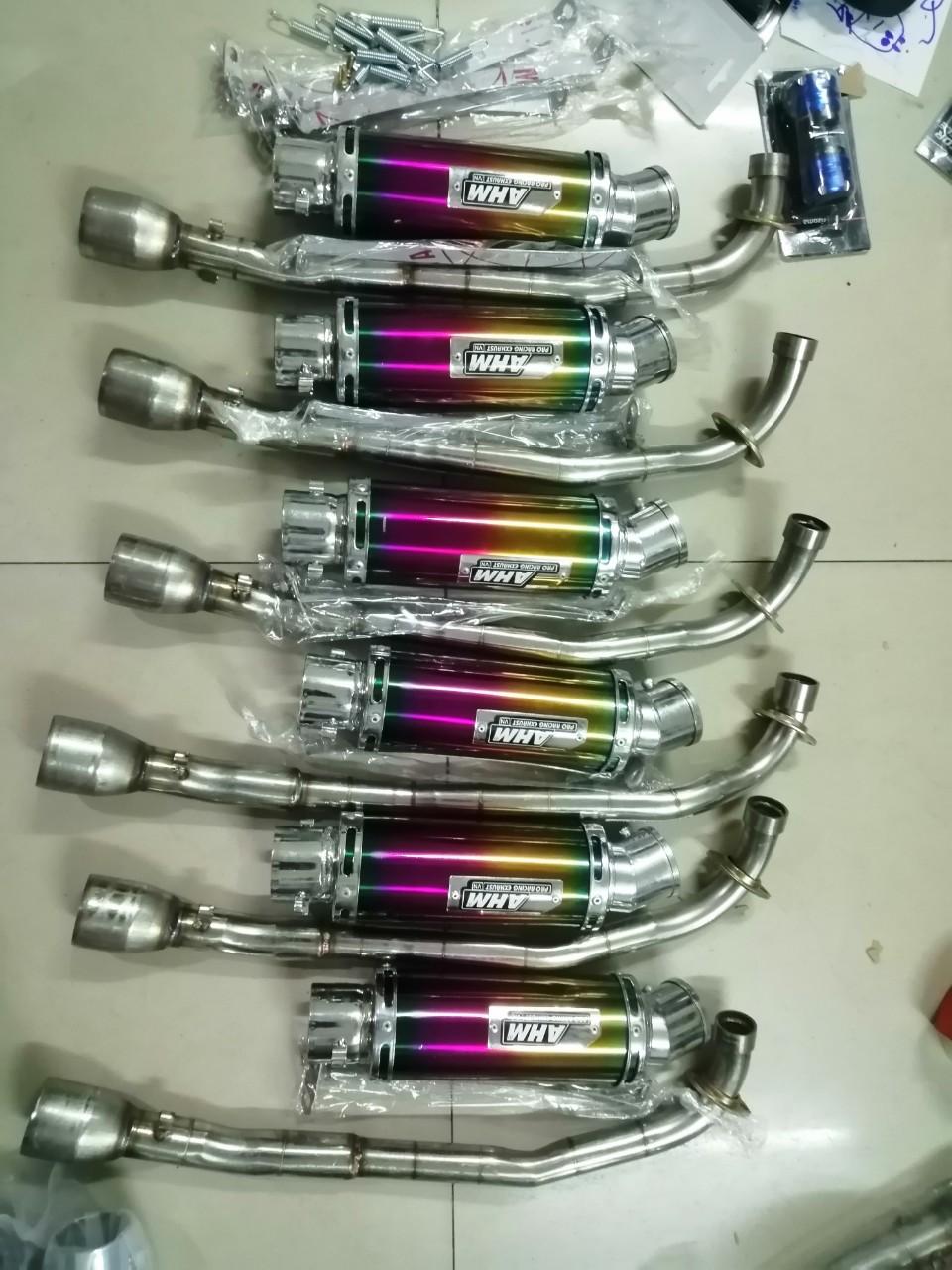 Pô AHM 7 Màu + Cổ lon gắn dream wave cup 67