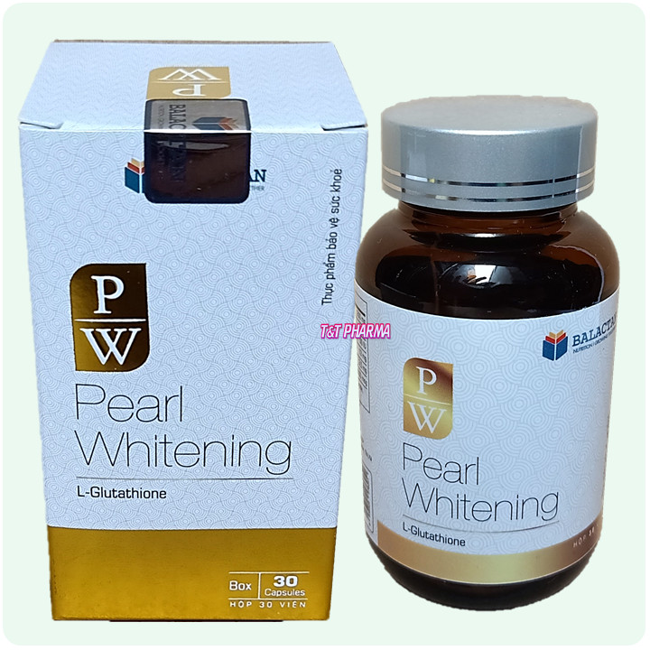 Viên Uống Trắng Da Toàn Thân Pearl Whitening L-Glutathion