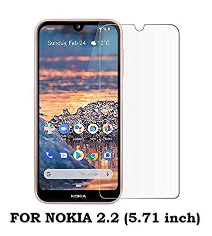 Kính cường lực trong suốt Nokia 2.2 (Kèm miếng lau)