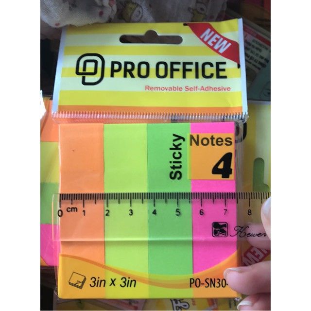 Giấy phân trang 4 màu Pro Office
