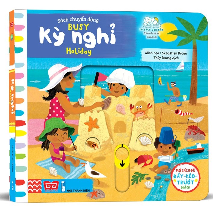 Fahasa - sách chuyển động - busy - holiday - kỳ nghỉ