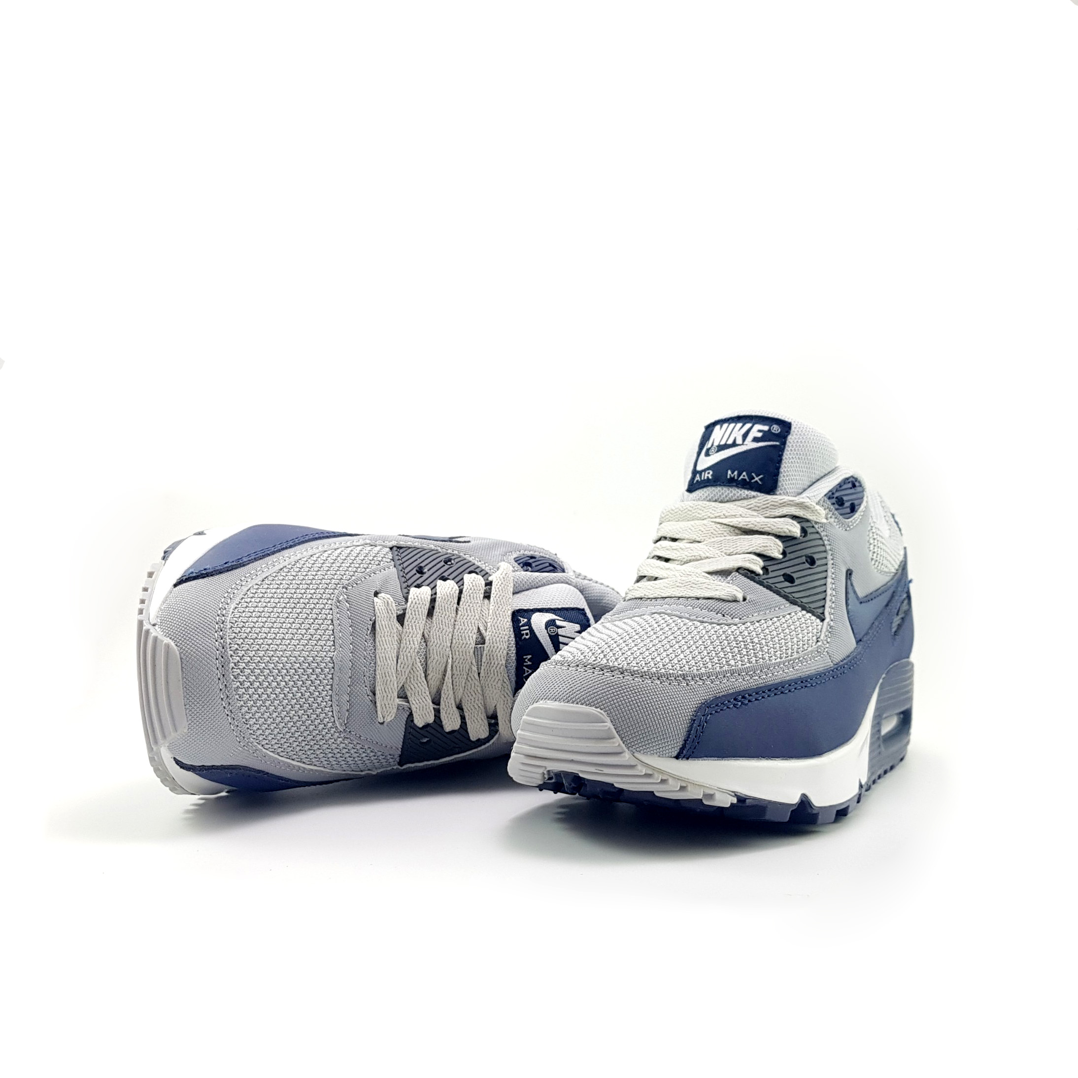 Giày thể thao sneaker Air max 90 Grey Navy - Air max 3
