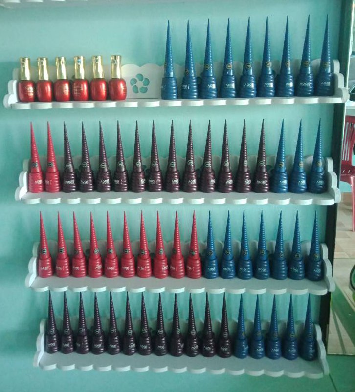 Thanh dài để sơn ( 60cm), kệ để sơn, thanh nail, kệ nail