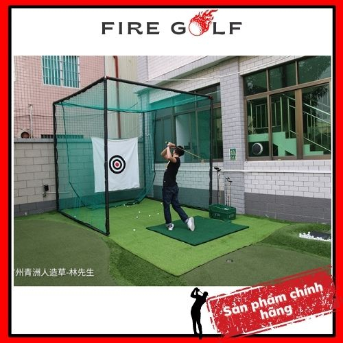 Original PGM lxw001 3m x 3m swing golf training Net frame set-PGM pratical Net (no mats are included)