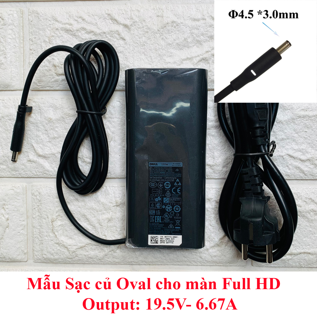 Sạc adapter laptop dell xps 15 130w thay cho xps 9530 9560 9550 9560 9570 m3800