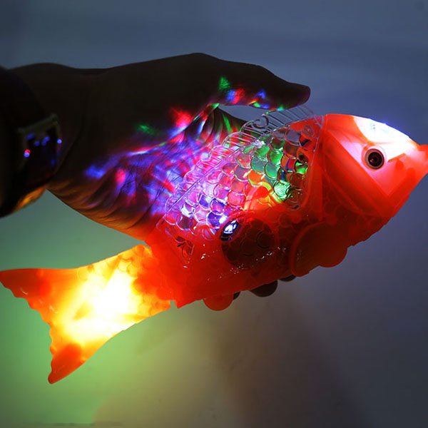 Đèn Trung Thu,Lồng đèn cá chép phát sáng có nhạc có bánh xe thiết kế đẹp mắt, sống động sẽ là món quà không thể thiếu cho bé trong dịp trung thu