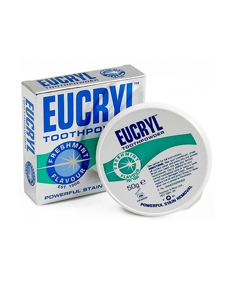Combo Trắng Răng và Bột Làm Trắng Răng Eucryl Anh Quốc