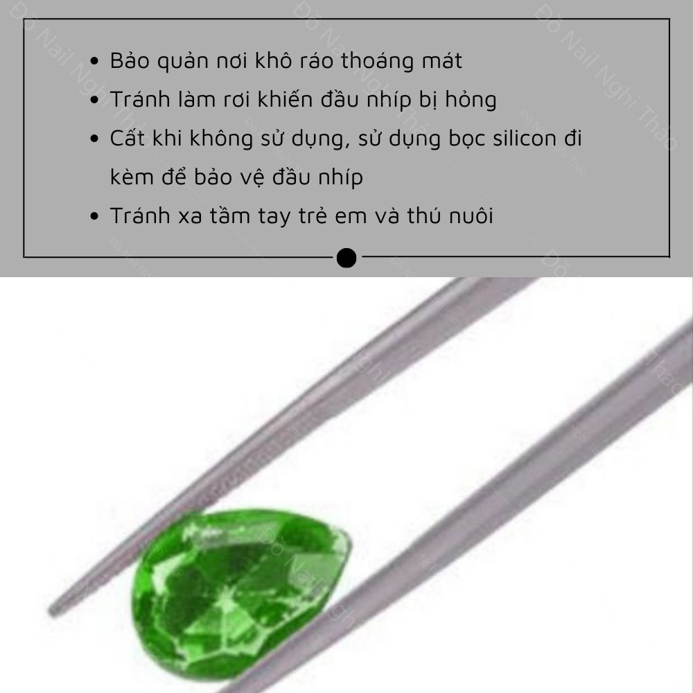 Nhíp gắp đá nail