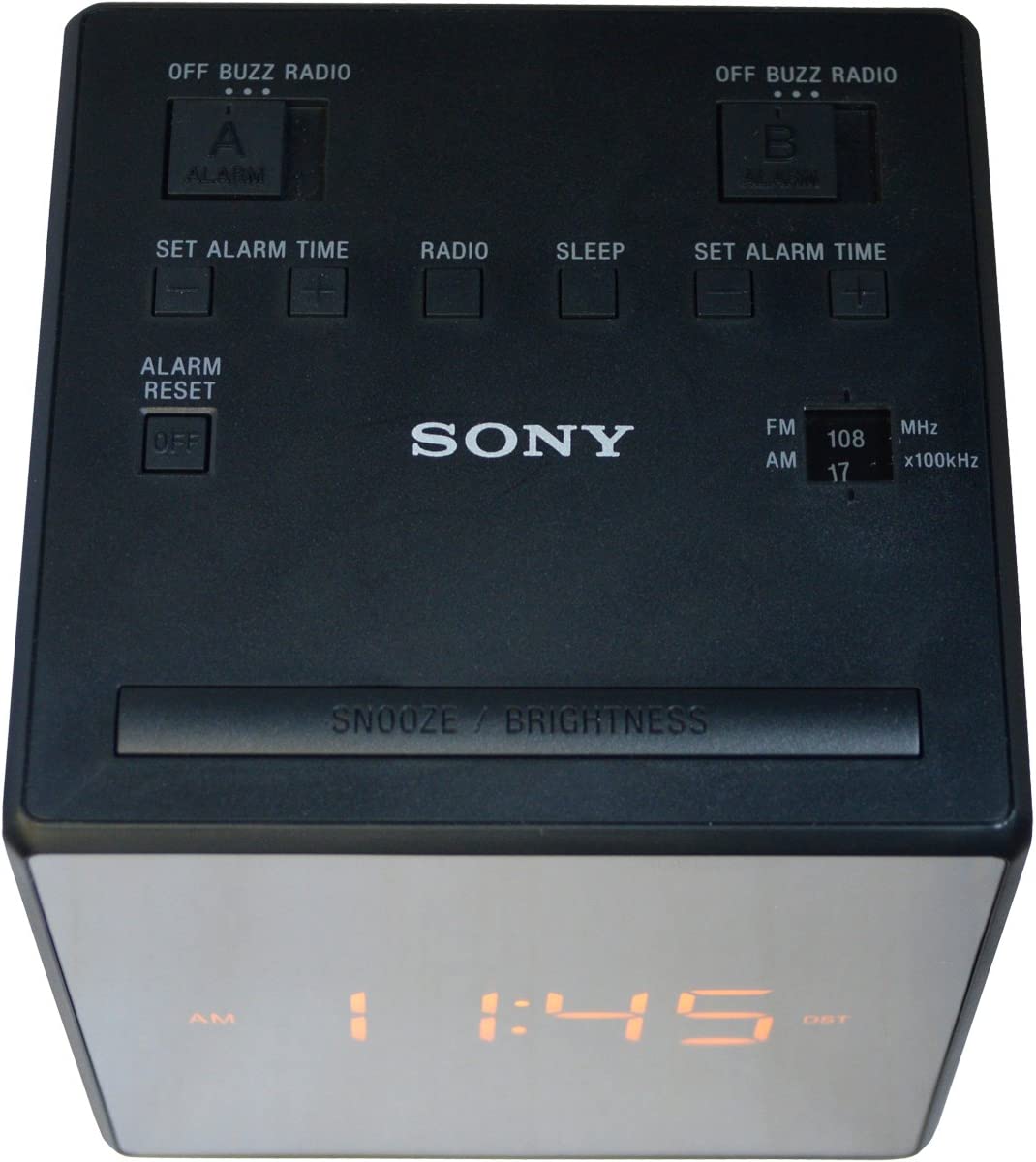 RADIO ĐỒNG HỒ BÁO THỨC SONY ICF-C1T