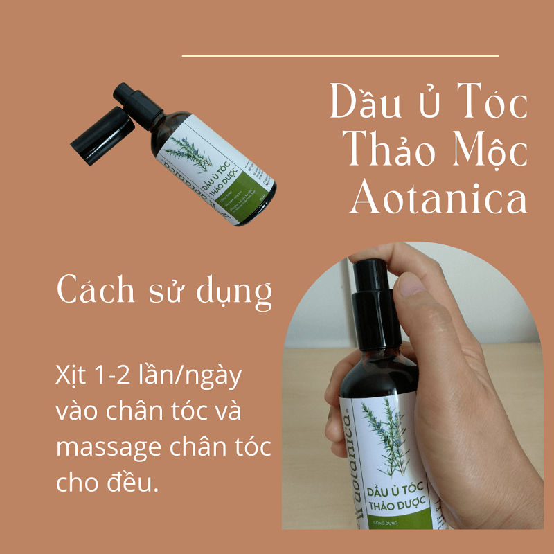 Dầu ủ tóc thảo dược Aotanica 100ml