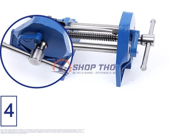 Eto kẹp bàn cỡ 7''- Vise Quick Release