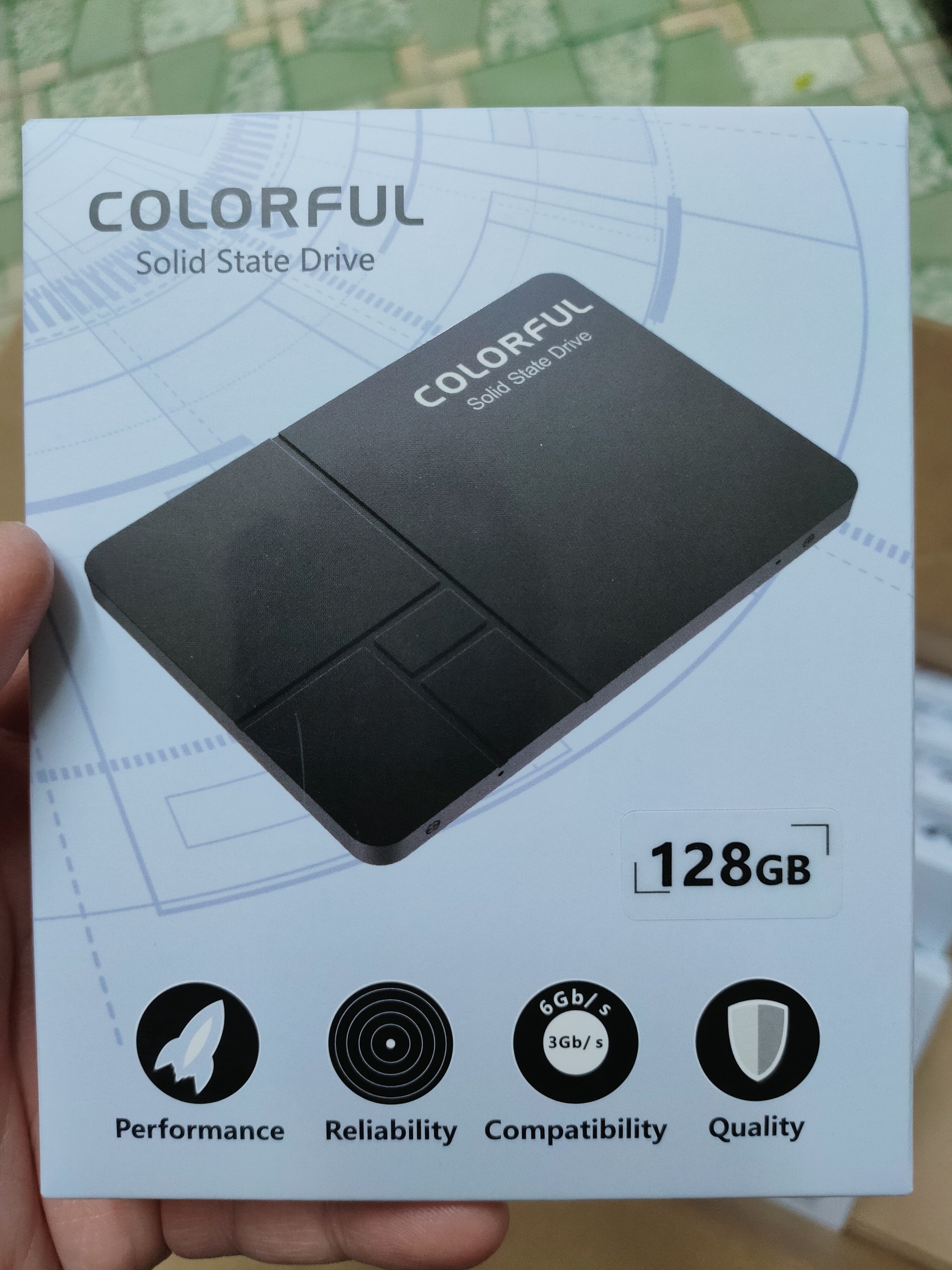 Ổ cứng ssd colorful 128gb 256gb 360gb 512gb 1tb