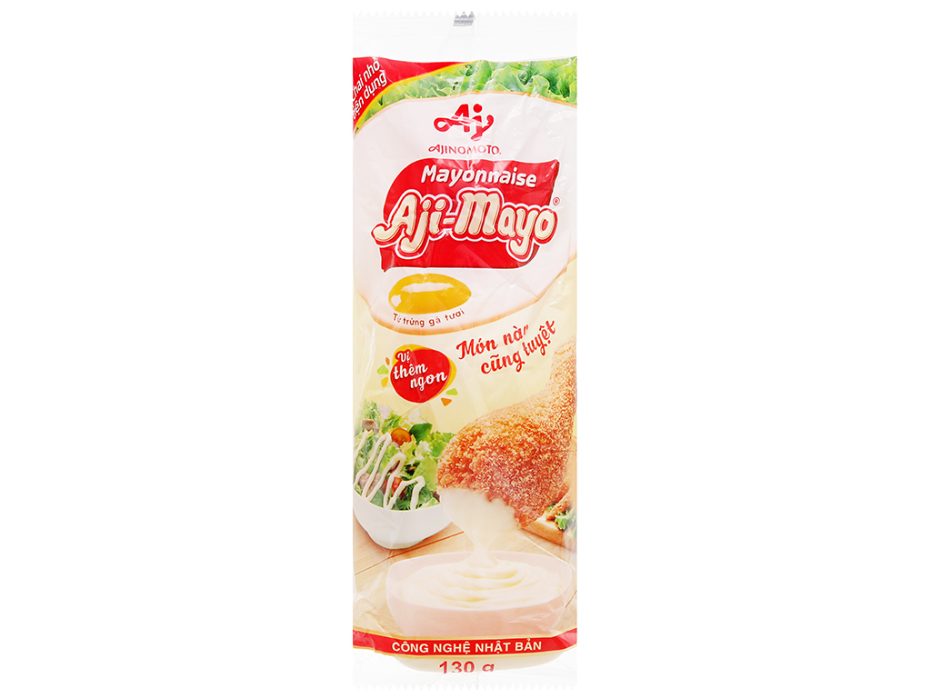Sốt mayonnaise Aji-mayo Ajinomoto chua béo chai 130g