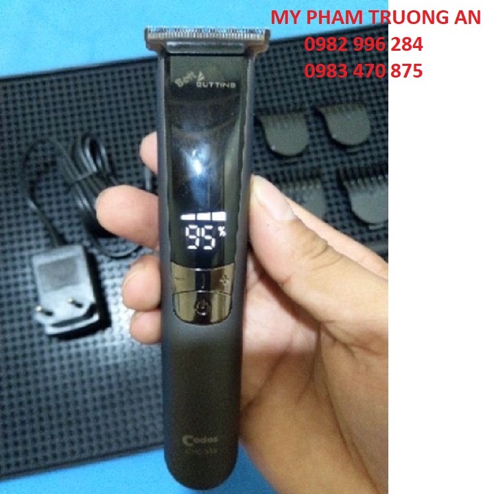 Tông đơ Codos CHC339 Fade Cạo Trắng Chân - Chấn viền, cạo viền cao cấp