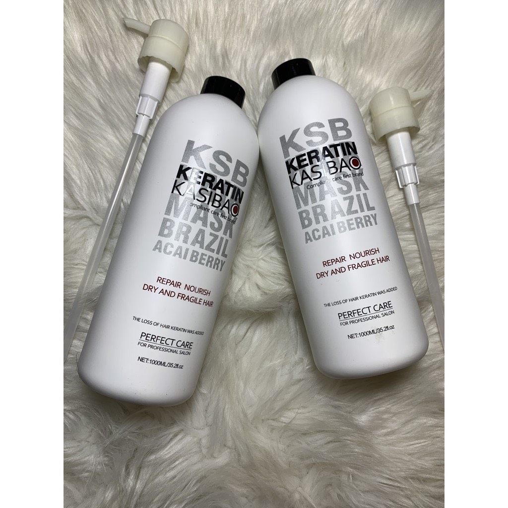 Hấp dầu siêu bóng mượt Keratin Kasibao KSB 1000ml