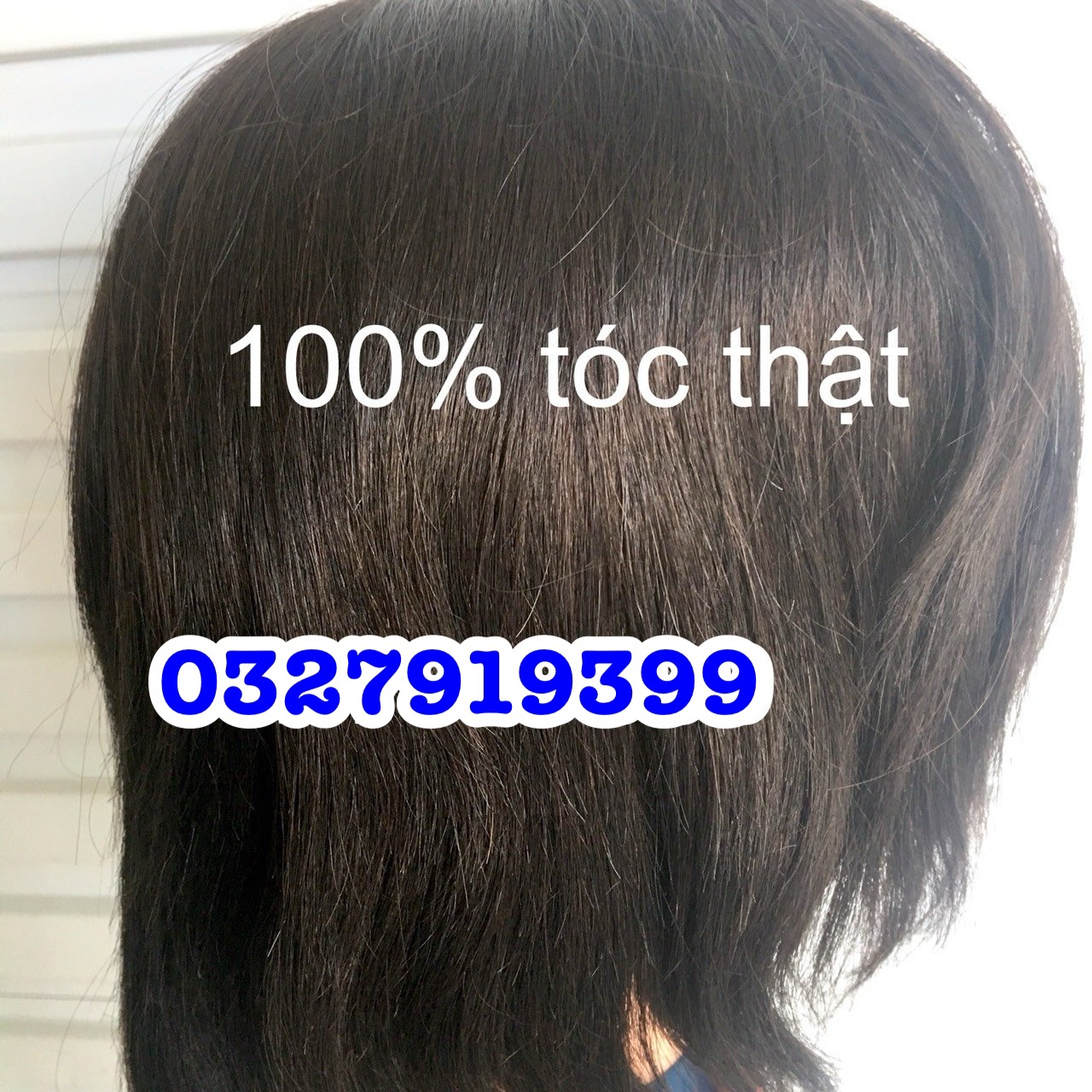 Male Mannequin Head with 100% Real Hair Mx06 - Heat Resistant to 230 Degrees - 22cm Long - Black Color - Used for Learning How to Cut, Curl, and Straighten Hair - High Quality - Professional Product