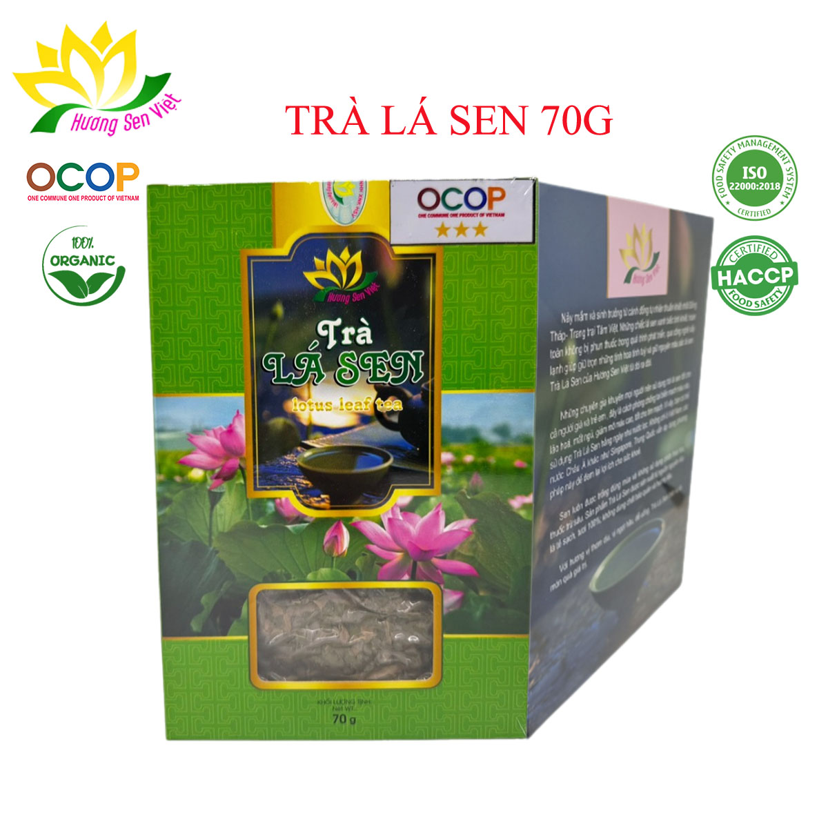 TRÀ LÁ SEN - CTY HƯƠNG SEN VIỆT