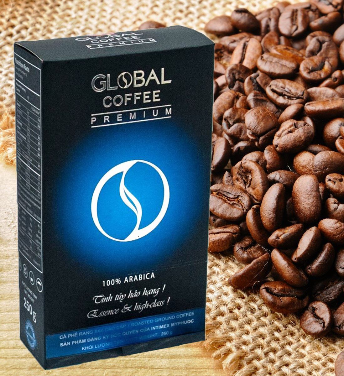 [HCM]Cà Phê rang xay GLOBAL COFFEE - Tinh túy hảo hạng! PREMIUM