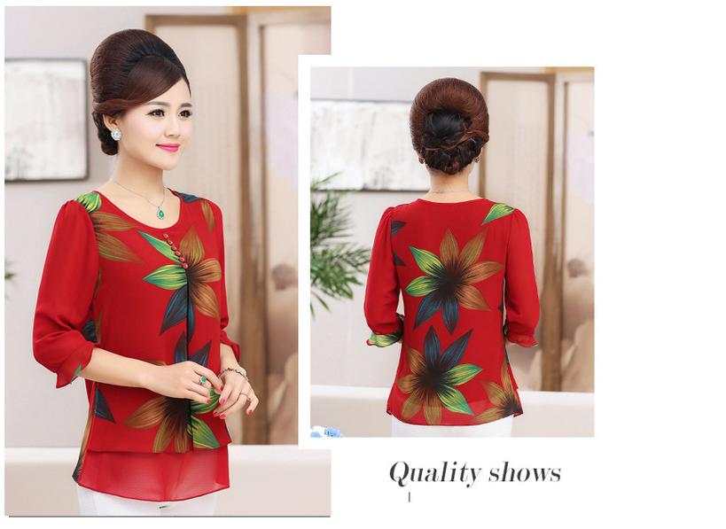 ÁO KIỂU NỮ TRUNG NIÊN BMT 349