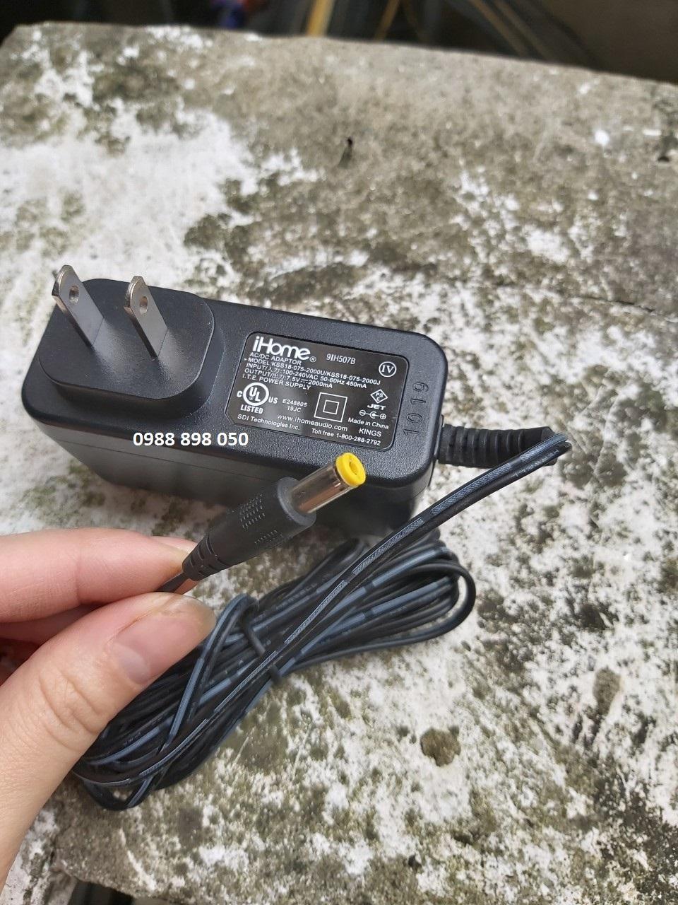 NGUỒN 7.5V 2A