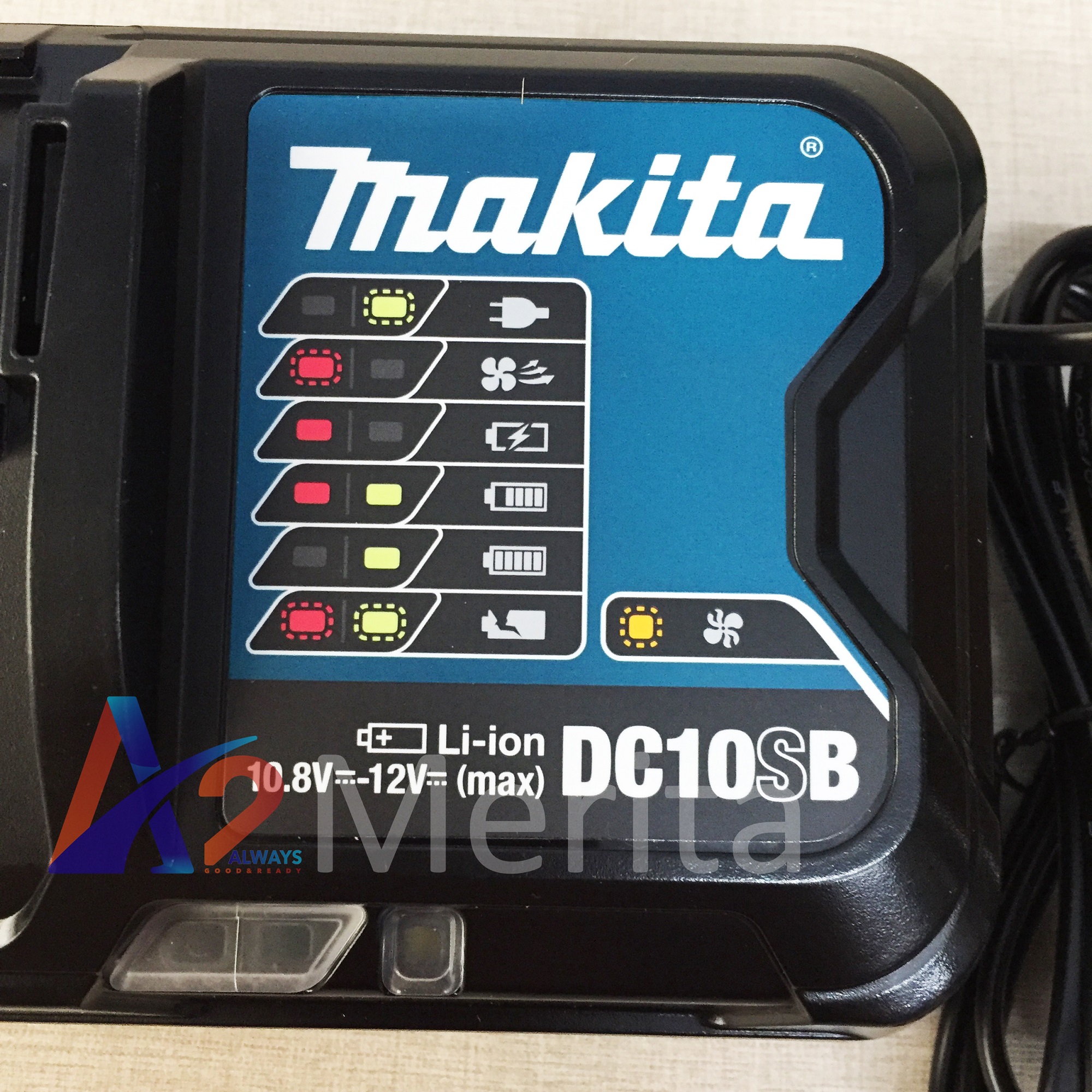 Đế sạc pin nhanh Makita 12VMax DC10SB